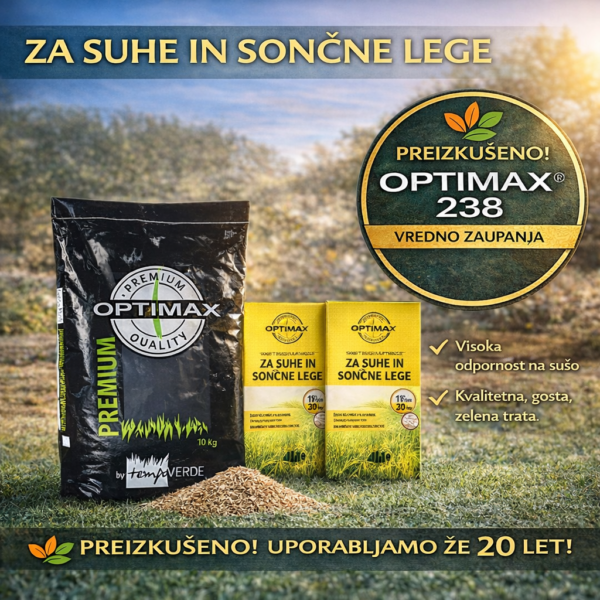 Travno seme Optimax za suhe in sončne lege št. 238
